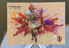 Fernando Mendoza College Indiana rookie Holographic Colorblast Card! Heisman!