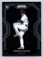 2021 Panini Prizm #51 Edwar Colina RC (ref 199269)