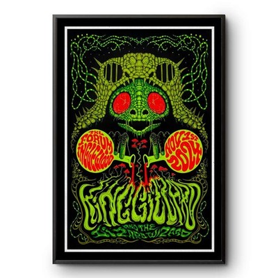 King Gizzard And The Lizard Wizard Nov 1 2024 Inglewood CA Tour Poster