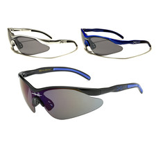 X Loop Sunglasses Plastic Half Frame Sport Cycling Golfing Running Baseball Men.
