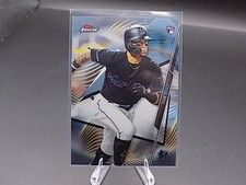 2020 Topps Finest - Isan Diaz #35 (RC)