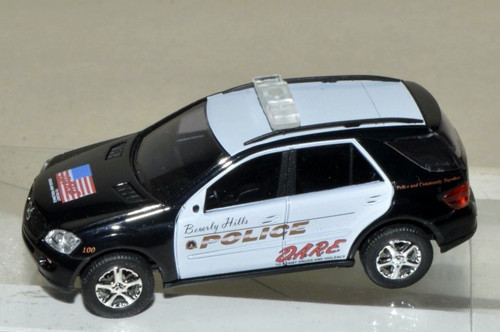 HO=1/87 RTR Vehicle Busch 49813 Mercedes-Benz Clase M Police CAR D.A.R.E. CONSTRUIDO | Zustand: Used