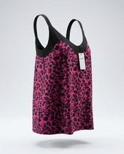 Sommer Blusen Animal Morocain Cami Pink Gr. 5...