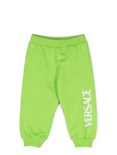 Authentic Versace Kids 36 Month Green Sweat Pants Joggers Elastic