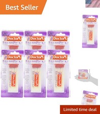 BrushPicks Interdental Toothpicks 120-Picks per pack 6-Pack