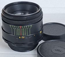 US Seller Helios 44-2 58mm Lens F2 Soviet Portrait DSLR M42 Mount Fixed Manual