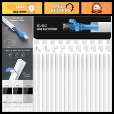 300  Cord Cover Cable Hider - Wall Cable Concealer, Wire Management for TV, Smal