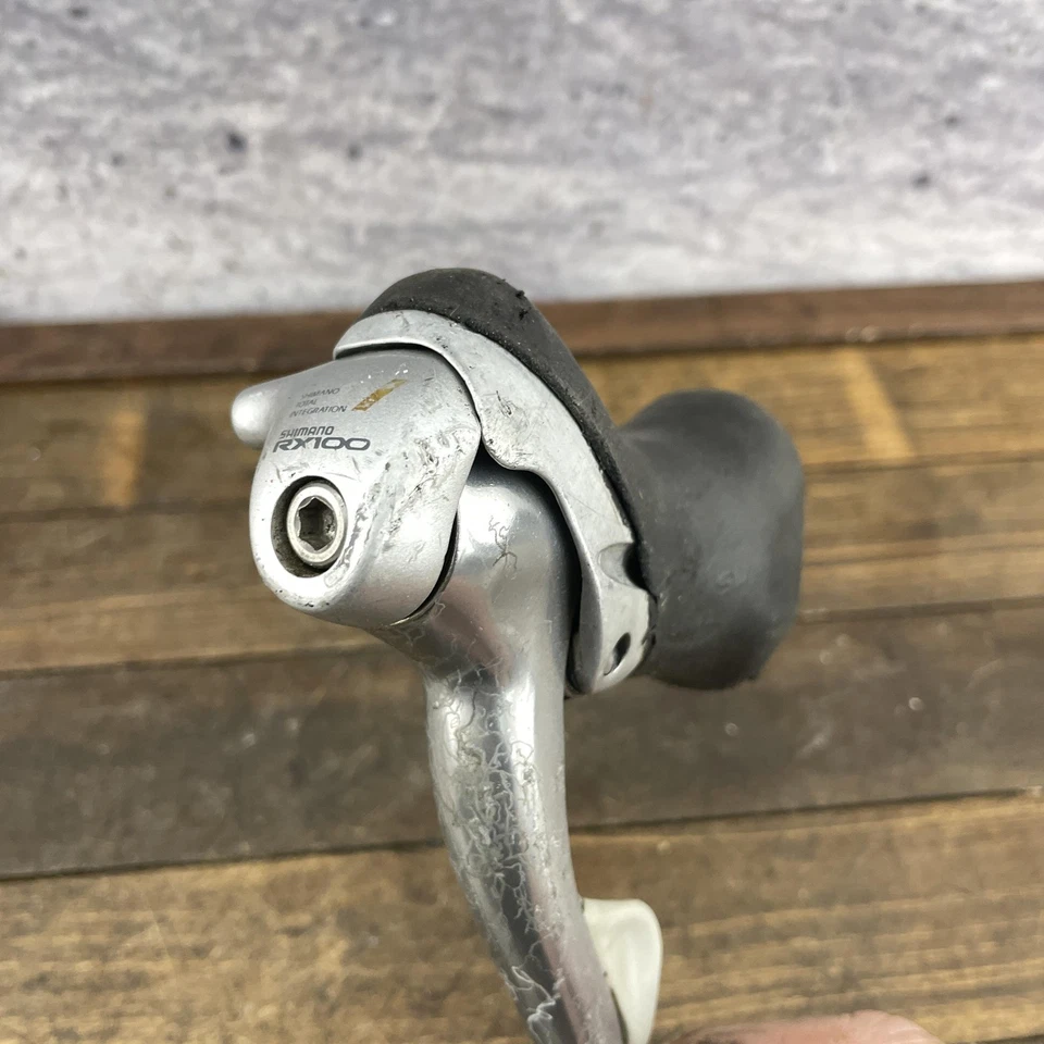 Vintage Shimano RX100 ST-A550 Left Shifter Road Bike STI Parts Japan 255g PARTS - Image 4 of 4