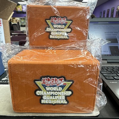 Yugioh Official Konami WCQ Regional Tower Deck Box Purple Pink