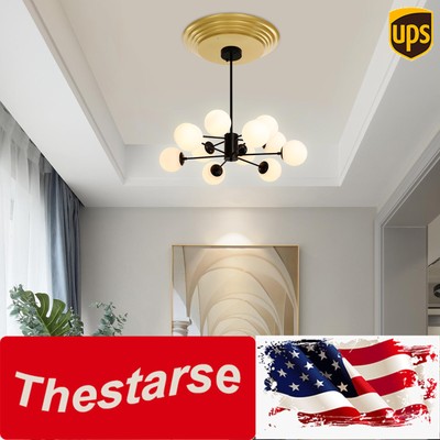 For Protect Lamps Modern Round Chandelier Hoist Lifter Decorative Cover Gold NEW