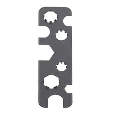 Heat Casted Bathroom Wrench Tool 9 Functions Wide Jaw Design Rusts Resistant