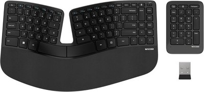 Incase Sculpt Ergonomic Keyboard ? Designed by Microsoft ? Split Keyset Design,