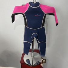 BLUE DIVE Kids boy girl Pink Blue XS Wetsuit