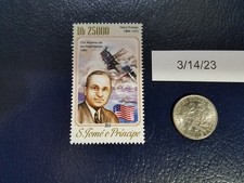 Harry Truman USS Arizona Pearl Harbor 2014 S Tome e Principe Stamp