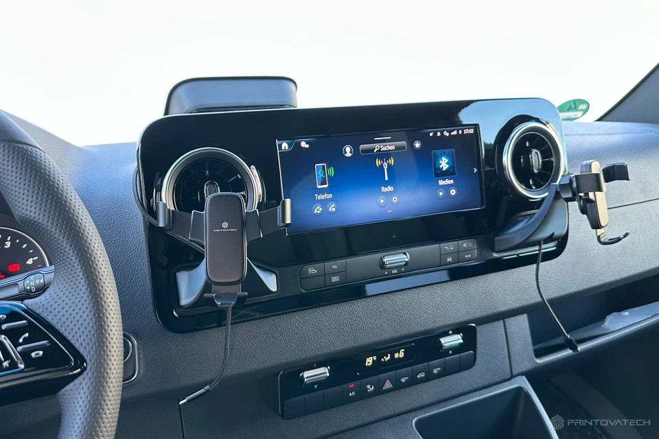 Supporto cellulare smartphone Mercedes-Benz Sprinter W907/910 Holder Mount - Immagine 3 di 4