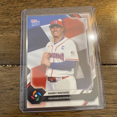 2026 Topps Now World Baseball Classic Manny Machado #DR11 Dominican Republic