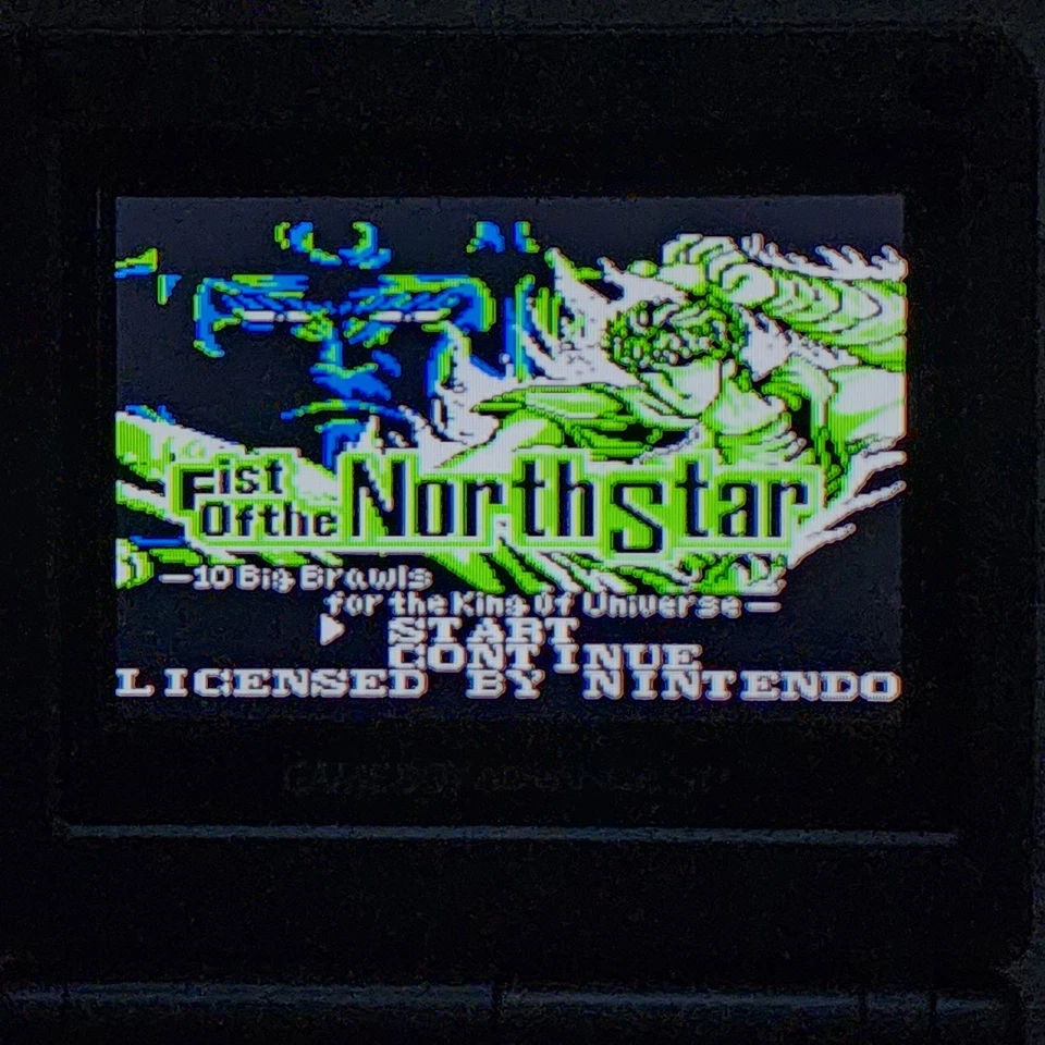 Fist of the North Star (Nintendo Gameboy GBA) Cartridge Only Authentic Tested  - Image 2 of 4