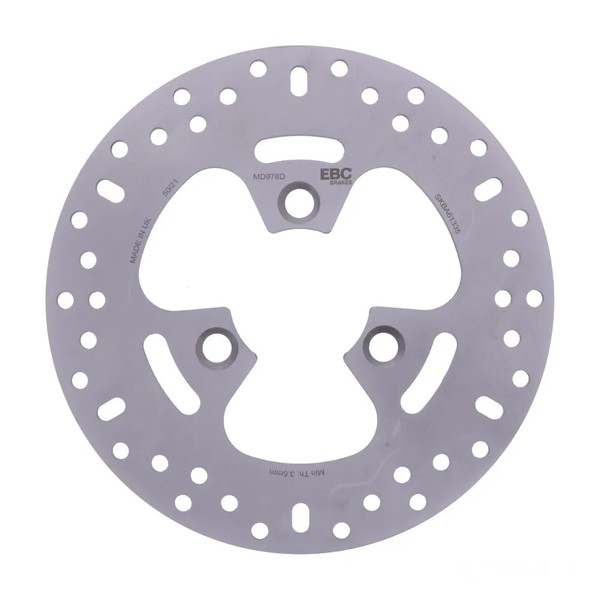Bremsscheibe Hinten EBC MD978D FüR Peugeot Elystar 125 I ABS Bj. 2003-2007-image