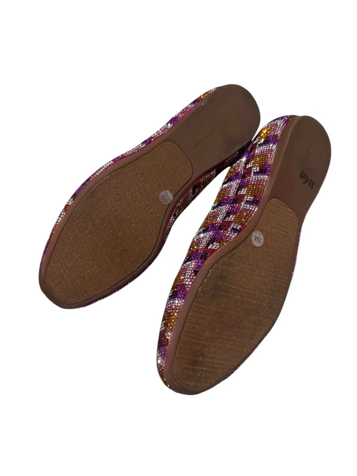 Pisos de ballet Alex Marie 7M Altana con dos estampados de estrás Foto 3 de 4