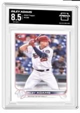 Riley Adams 2022 Topps Graded #158 Arena Club 8.5 -In Arena Club Vault-