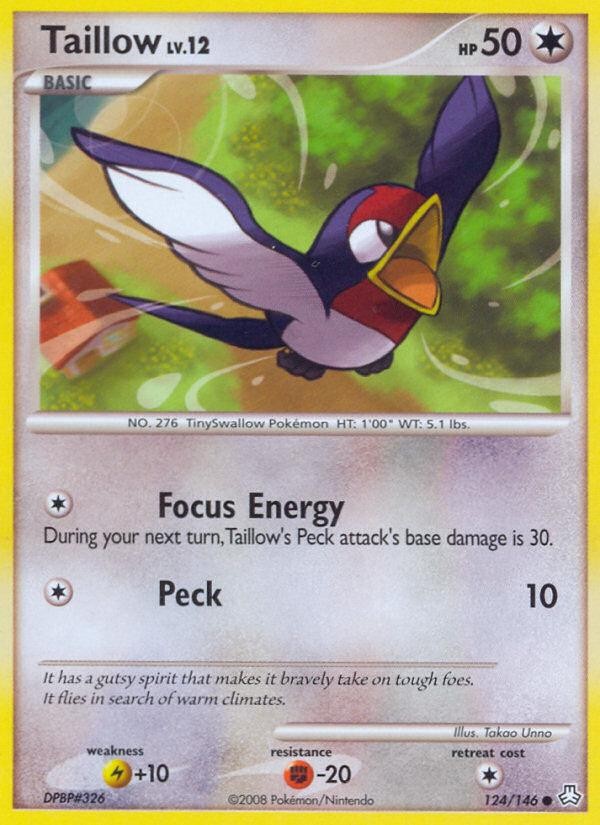 Pokemon Taillow (124/165) Legends Awakened LP