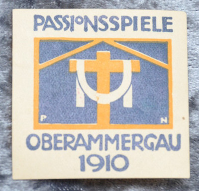 66218 1 Vignette Passionsspiele Oberammergau 1910