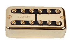 TV Jones Power'Tron Universal Mount Gold Neck Guitar Pickup (PTN-UVGLD)