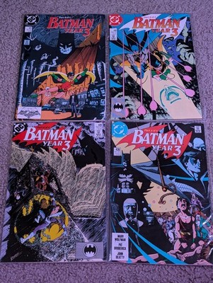 Batman Year 3 (Issues 436 437 438 439) Complete Arc - Tim Drake Origin