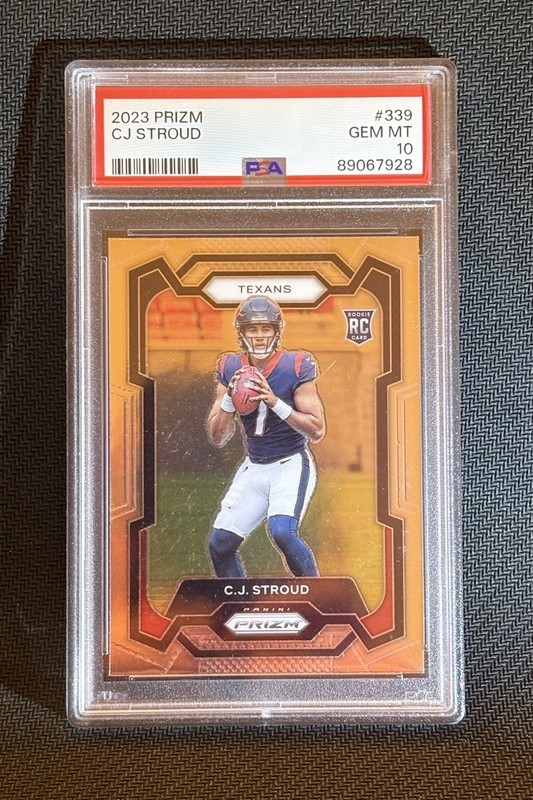 2023 Panini Prizm - Rookies C.J. Stroud #339 (RC) PSA 10