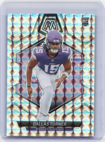 2024 Panini Mosaic #317 Dallas Turner Mosaic