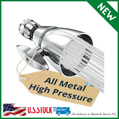 #ad #ad HammerHead Showers® Solid Metal 2 Inch High Pressure Shower Heads CHROME – 2.5 $41.99