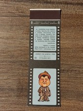 Vtg.  Fosforeira Portuguesa Espinho Lou Costello Matchcover (H20)