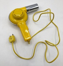 Phon asciugacapelli giallo VINTAGE - QUICK WIND OMRE - NON FUNZIONANTE