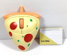 Vivitar 'Pizza' Novelty Computer Mouse Wireless Dongle New In Box
