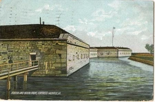 Virginia ~ FORTRESS MONROE ~ Eastern & South Front Postcard 19182