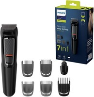 Philips 7-in-1 All-in-One Trimmer Series 3000 Beard Hair Nose Grooming Kit MG372