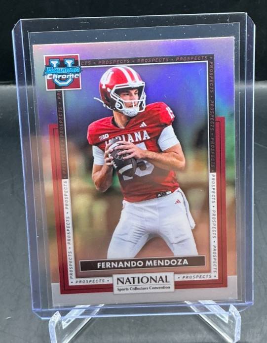 2026 Topps Chrome National NSCC Bowman Chrome U FERNANDO MENDOZA BUFB-01