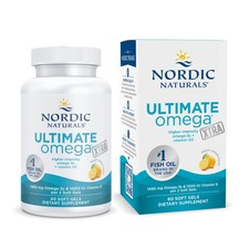Nordic Naturals Ultimate Omega Xtra - Potent Formula for Healthy Heart, 60 Ct