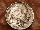 1913 Buffalo Nickel Type 1 Mound UNC. #2D