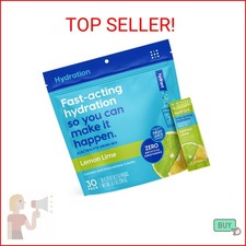 Hydrant Hydrate, Individual Hydration Electrolyte Powder Stick Packets with No A