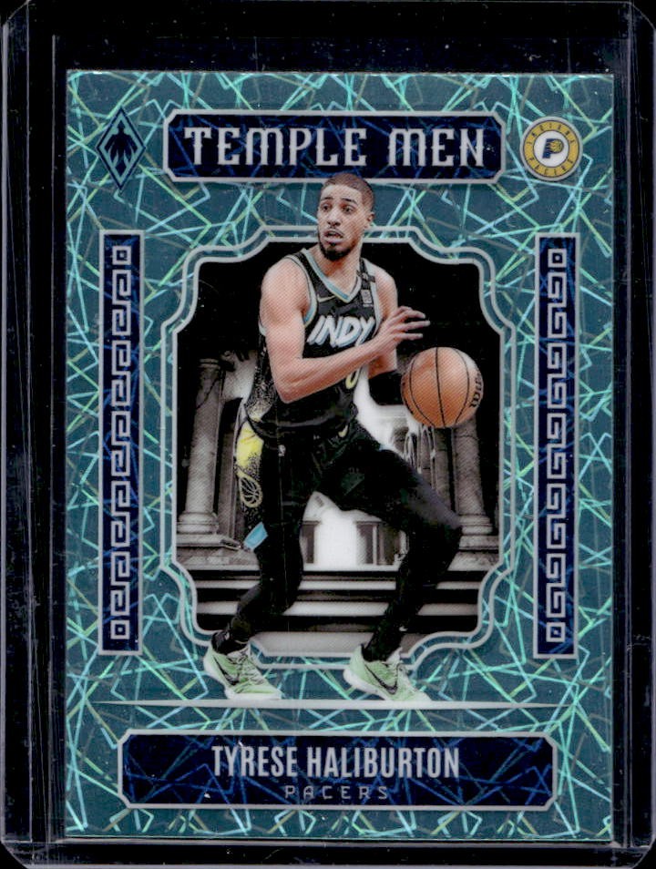 TharnType インビテーションカード 非売品 Tyrese Haliburton 2023 Phoenix #8 Temple Men - Teal Lazer Price