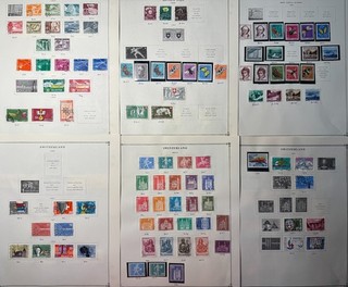 Lot of Switzerland Year 1949 1971 Postage Collectible Stamps Used/MH/MNH