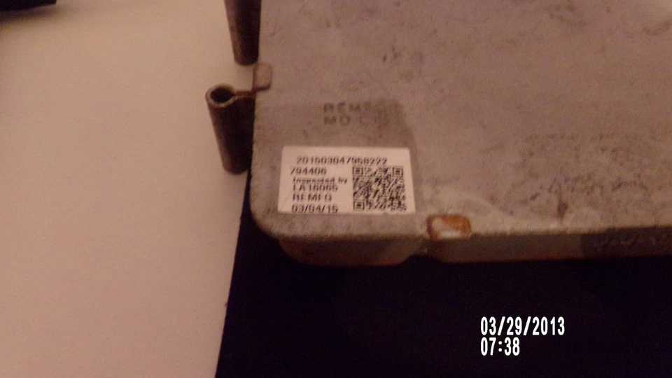 Dodge Caravan 1998-2003 Computadora Cerebro Motor Control ECU ECM EBX Módulo LA16065 Foto 3 de 3