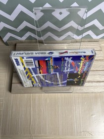 Virtua Figher Remix (Sega Saturn) RARE Longbox! CIB Disc, Art, Manual # Matches