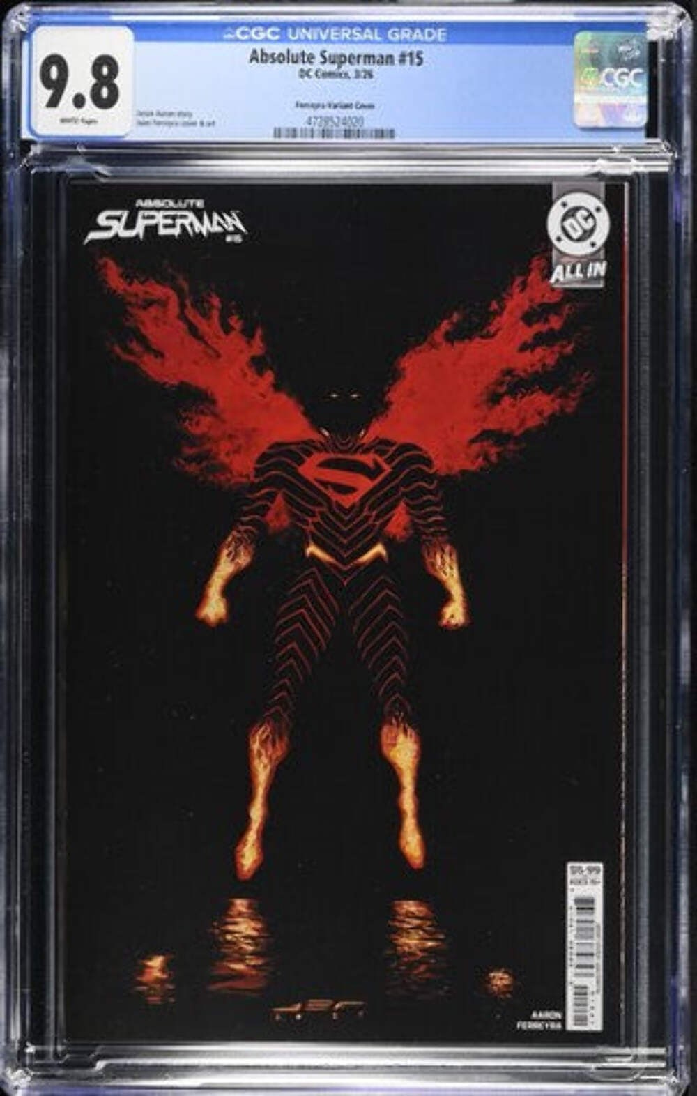 Absolute Superman #15 (Second Printing Cvr B Juan Ferreyra Foil