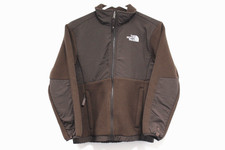 The North Face Denali Fleece Jacket Girls SZ M Brown Full Zip Fleece