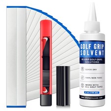 Deluxe Grip Repair Kits for Regripping Golf Clubs - Inlcudes Hook Knife, 2" x 10
