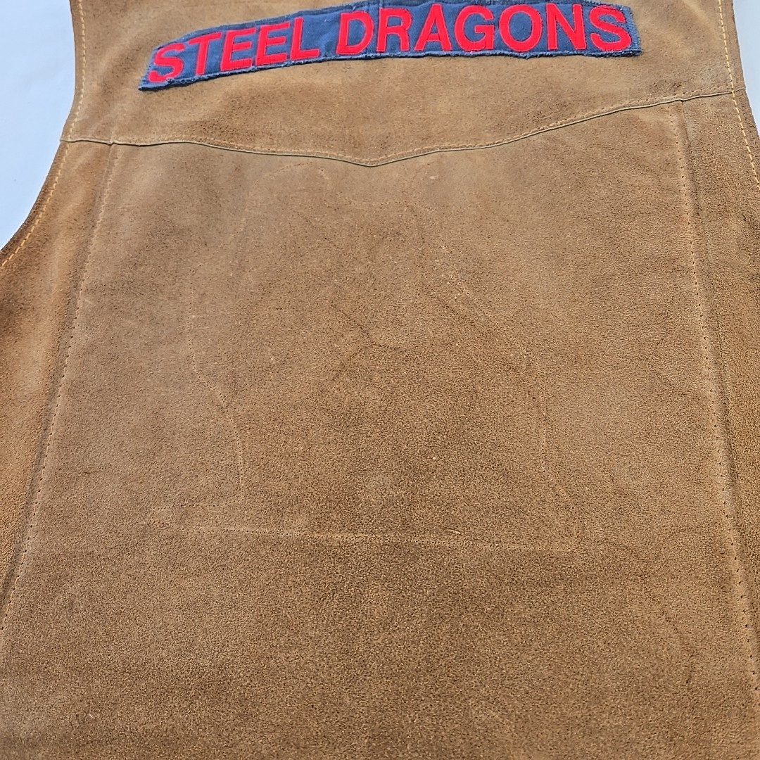 70's〜 Rancher by Schott Suede Vest Vintage Schott Bros Western Rancher Suede Fur Lined Trucker