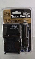 Premium Tech Travel Charger PT-36 For Casio NP-20 NP-60 Car Wall Euro Adapter