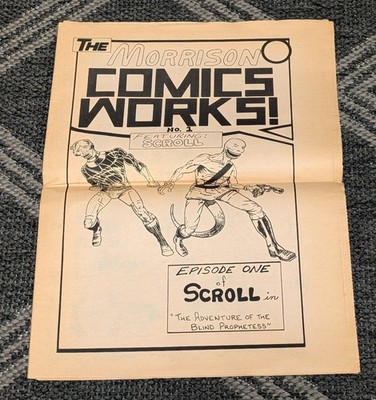 The Morrison Comics Works! #1 1973 VERY RARE FANZINE Volume One Vintage Item!